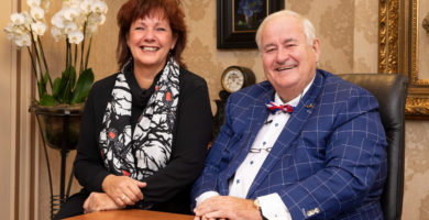 Peter van Amerongen Sr. & Gitta van der Veldt-Raggers